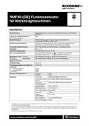 RMP40 (QE) Funkmesstaster für Werkzeugmaschinen